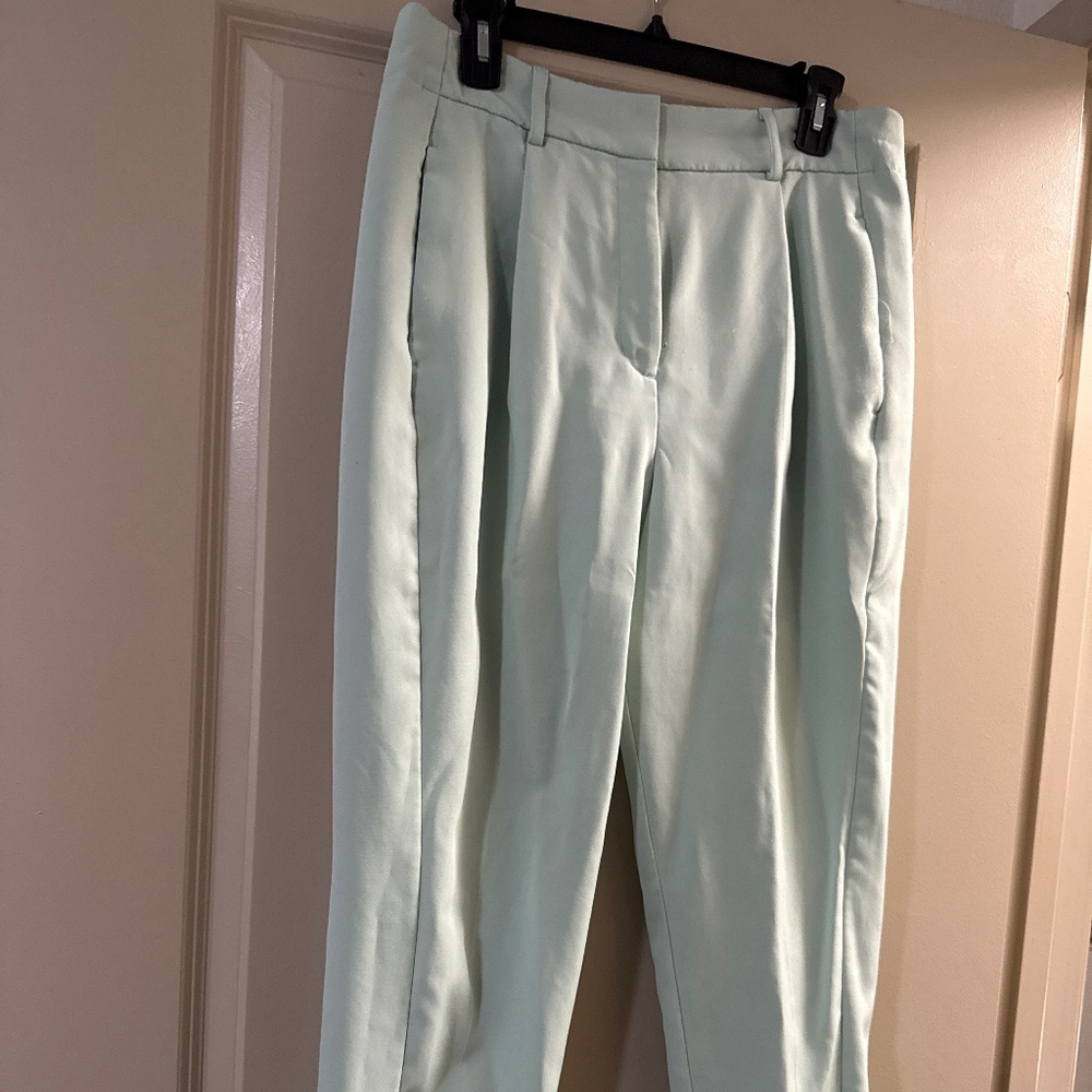 Express pant mint color size 12 short